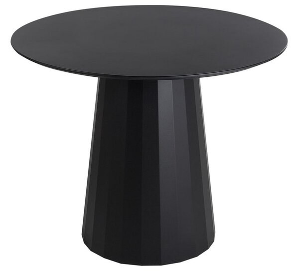 Étkezőasztal PLATO Fekete 100 cm 100 cm Fém