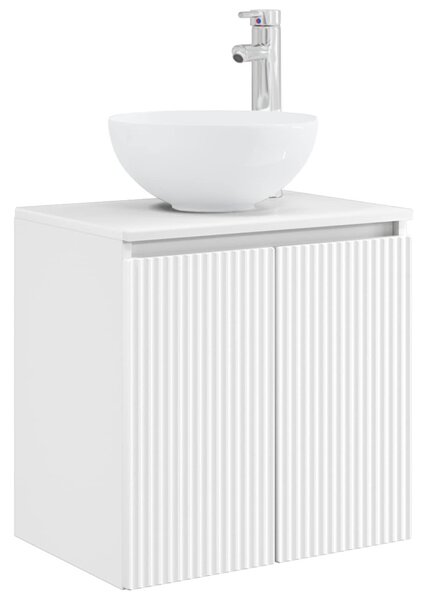 Fürdőszobai Szekrény Szett 5 pcs Fehér 53 x 15,5 x 70 cm
