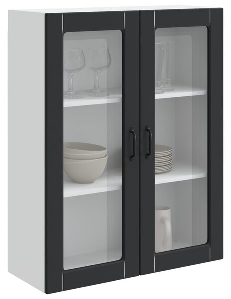 Mosogatógép panel Kalmar Fekete 80 x 31 x 100 cm Faanyag