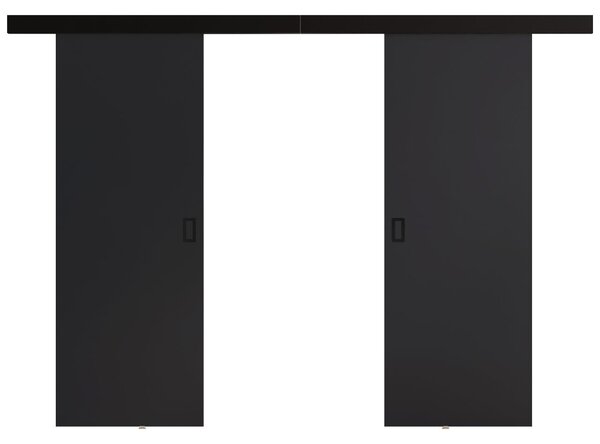 Tolóajtó Jowenton Duo 152 (sötét kőris) 