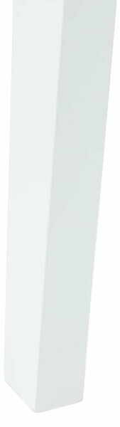 Étkező Székek 2 pcs Fehér 42 x 47.5 x 81 cm Tömör Gumi Fa