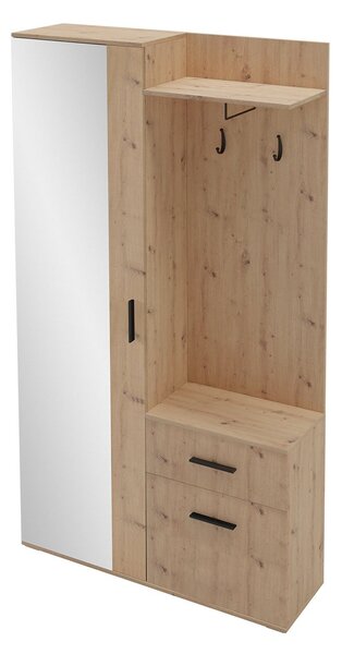 Előszoba Cless (artisan tölgy) (tükörrel)