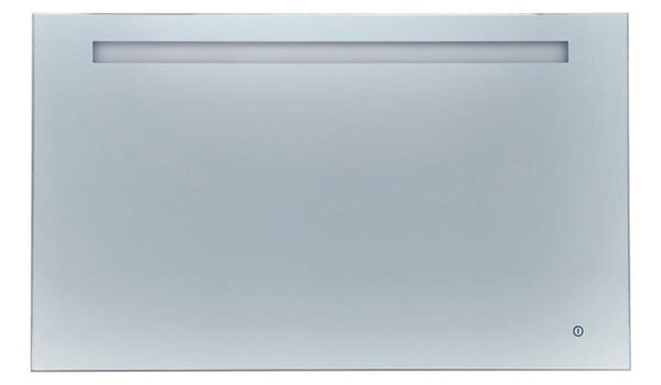 TMP LUX Touch fürdőszobai tükör - LED világítással - érintő kapcsolóval - 100 x 70 cm