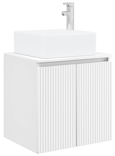 Fürdőszobai Szekrény Szett 4 pcs Fehér 100 x 14,5 x 70 cm