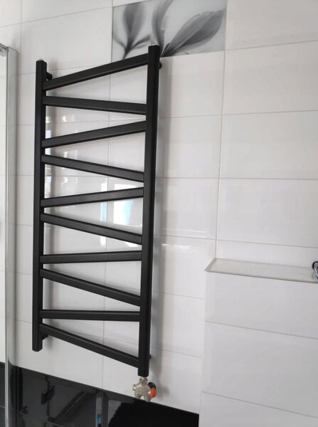 Regnis Kalipso MIX, Fűtőelem 540x1600mm, 657W, matt fekete, MK1600/500/50BLACK