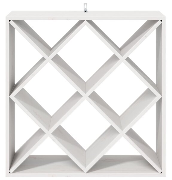 Borágas 2 pcs Fehér 62 x 25 x 62 cm Tömör fenyőfa