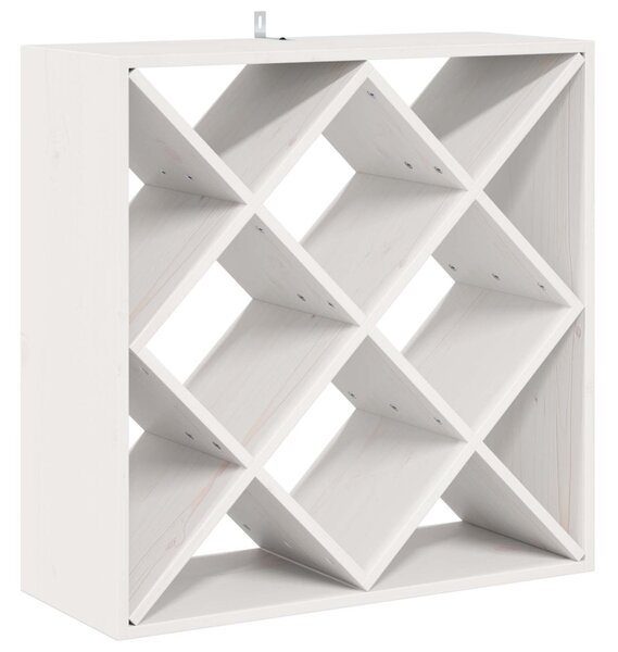 Borágas 2 pcs Fehér 62 x 25 x 62 cm Tömör fenyőfa