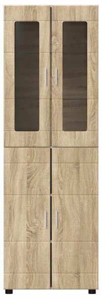 Magasfiú polcokkal FLORIN Sonoma tölgy 60 x 35 x 182 cm Faanyag