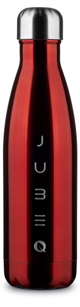 JUBEQ The Bottle Brushed Red hőtartó design kulacs