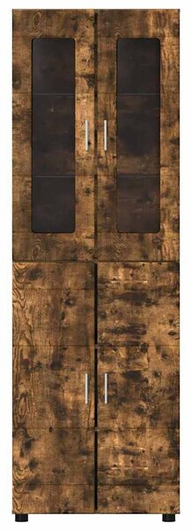 Magasfiú ajtóval FLORIN Füstölt tölgy 60 x 35 x 182 cm Faanyag