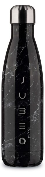 JUBEQ The Bottle Black Marble hőtartó design kulacs