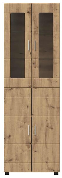 Magasfiú ajtóval FLORIN Artisan tölgy 60 x 35 x 182 cm Faanyag