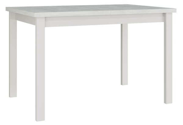Széthúzható étkezőasztal Deasal 80 x 120 150 I (artisan tölgy + fehér) (2-6 fő részére)