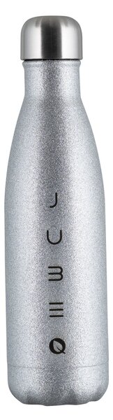 JUBEQ The Bottle Glitter Silver hőtartó design kulacs