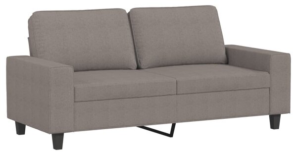 Kétszemélyes tópszínű szövet kanapé 140 cm