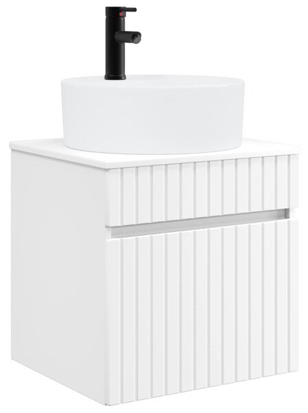 Fürdőszobai Szekrény Szett 5 pcs Fehér 50 x 14,5 x 70 cm