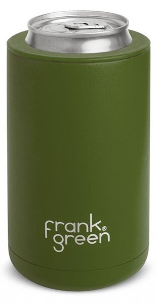 Frank Green 3in1 INSULATED DRINK HOLDER khaki hőszigetelt üdítős doboz tartó utazó pohár fém szívószállal