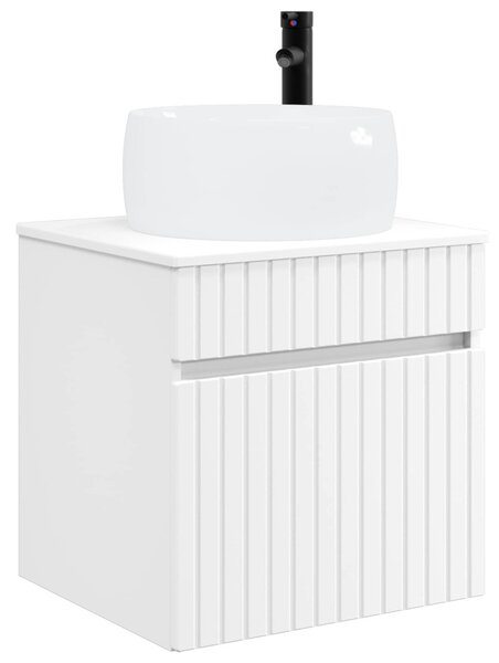 Fürdőszobai Szekrény Szett 5 pcs Fehér 50 x 14,5 x 70 cm