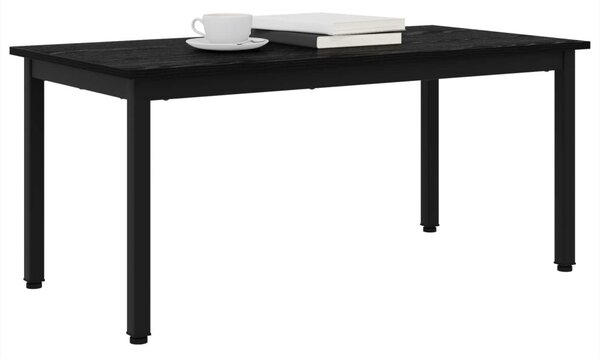 Dohányzóasztal Fekete tölgy 100 x 50 x 45 cm Faanyag