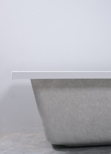 Erga Pureline-S, kád 1400x700x400 mm lábak nélkül, fényes fehér, ERG-V07-PURELINE-S-140x070-WH