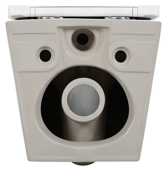 Erga Vento, fali WC-csésze 490x365x365mm, Tornado 2 + lassú záródású WC-ülőke, fehér, ERG-V03-VENTO-TO2-WH