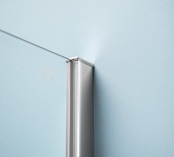 Polysan Polysan, EASY LINE összecsukható zuhanyajtó 700mm, átlátszó üveg, EL1970