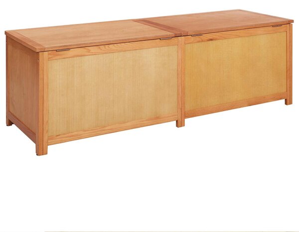 Tároló Doboz 150 x 45 x 45 cm Tömör Tölgyfa
