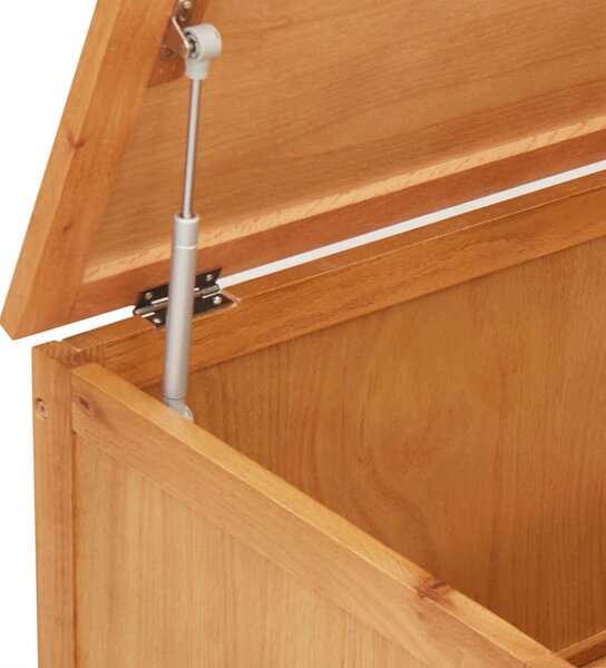 Tároló Doboz 110 x 45 x 45 cm Tömör Tölgyfa