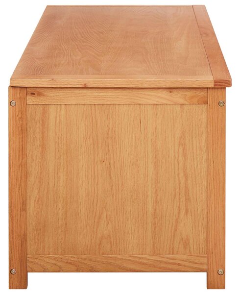Tároló Doboz 110 x 45 x 45 cm Tömör Tölgyfa