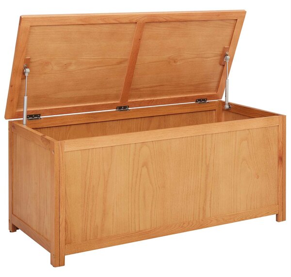 Tároló Doboz 110 x 45 x 45 cm Tömör Tölgyfa