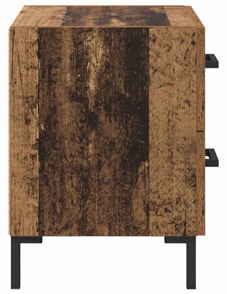 Éjjeliszekrény fiókkal Öreg fa 40 x 35 x 47,5 cm Faanyag