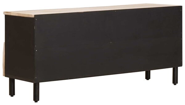 TV szekrény fiókkal Fehér mosott felület 100 x 33 x 46 cm