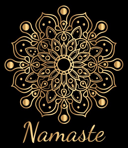 Namaste - vászonkép