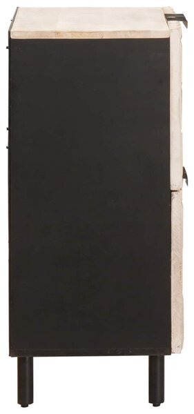 Széf Fehér mosott felület 60 x 33 x 75 cm Tömör Mangófát