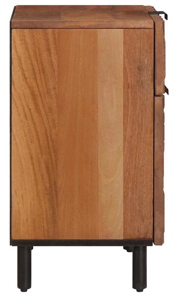 Éjjeliszekrény fiókkal Barna 50 x 33 x 60 cm Tömör Mangófát
