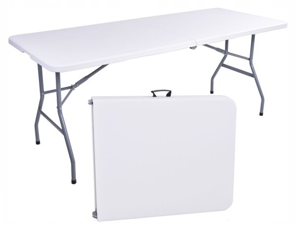 CATERON étkezőasztal 70x180 cm, fehér