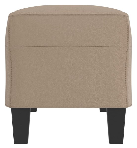 Kávészínű műbőr pad 100 x 35 x 41 cm