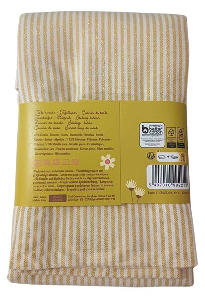 Dekoratív asztali futó SHIMORA 45x150 cm - több színben Termék színe: Szürke