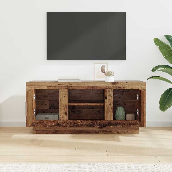 TV szekrény Öreg fa 102 x 35 x 45 cm Faanyag