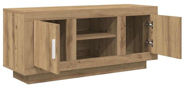 TV szekrény Artisan tölgy 102 x 35 x 45 cm Faanyag