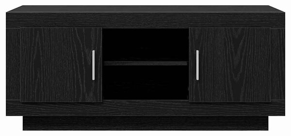 TV szekrény Fekete tölgy 102 x 35 x 45 cm Faanyag