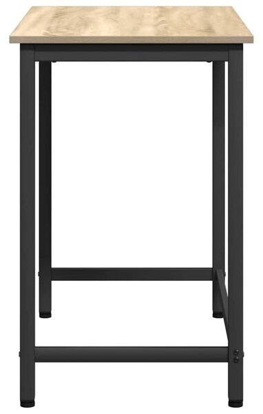 Asztal Sonoma tölgy 100 x 50 x 76,5 cm Műszaki fa és acél