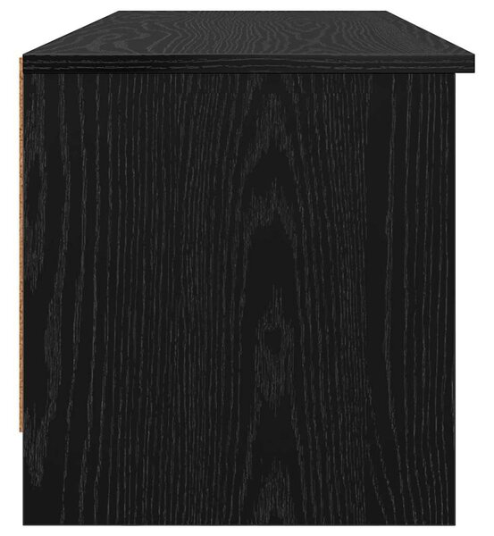 TV szekrény Fekete tölgy 102 x 35 x 36,5 cm Faanyag