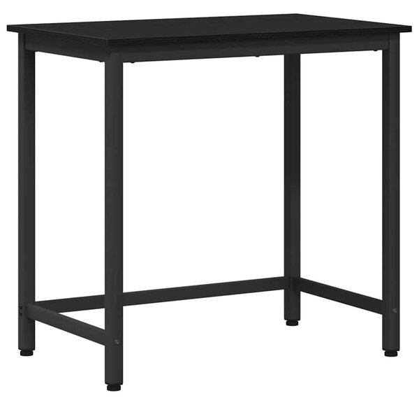 Asztal Fekete tölgy 100 x 50 x 76,5 cm Műszaki fa és acél