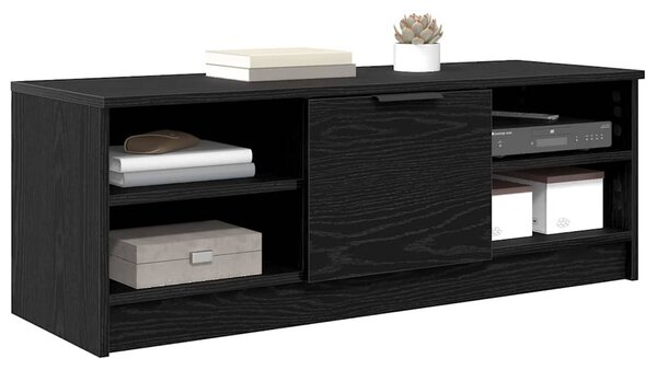 TV szekrény Fekete tölgy 102 x 35 x 36,5 cm Faanyag