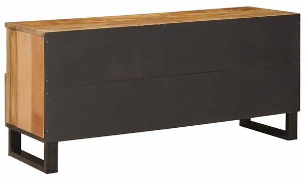 TV szekrény fiókkal Barna 100 x 33 x 46 cm Tömör Mangófát