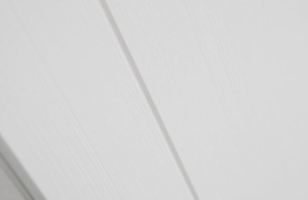 Fehér borovi fenyő ruhásszekrény 111x202 cm Ties – WOOOD