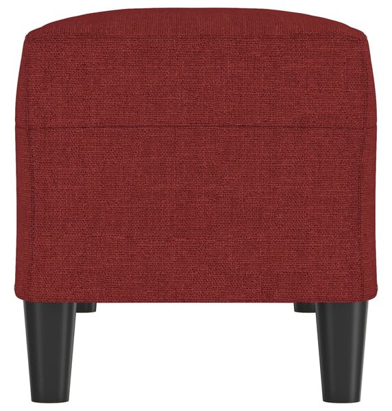 Bordó szövet pad 100 x 35 x 41 cm