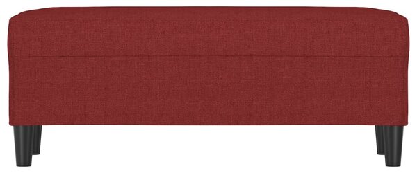 Bordó szövet pad 100 x 35 x 41 cm
