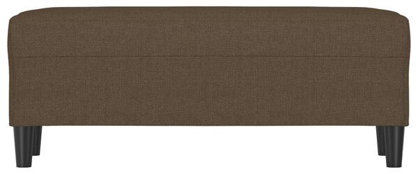 Barna szövet pad 100 x 35 x 41 cm